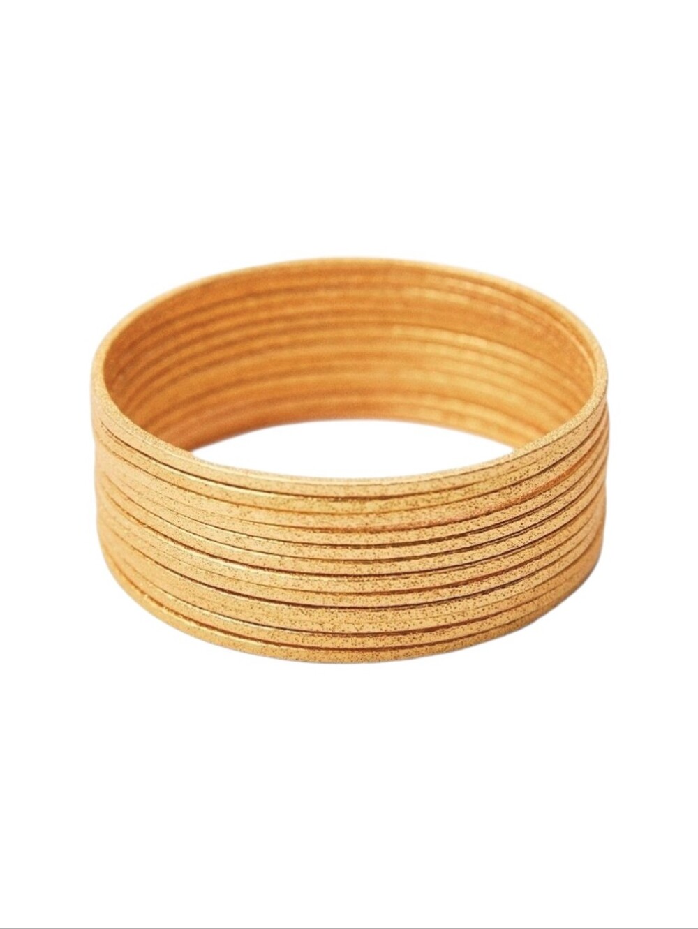 ZARA Pack of Textured Metal Bracelets